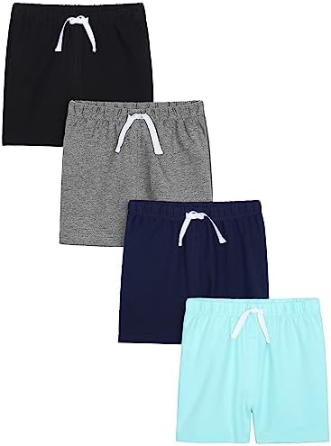 Resinta - Soft Baby Shorts - 4-Piece Set