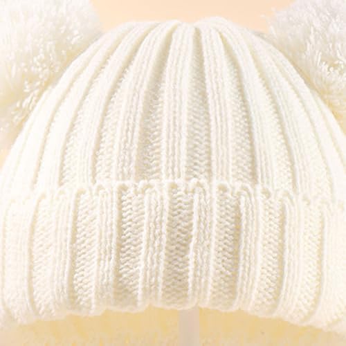 Adjustable Fleece-Lined Toddler Winter Hat Perfect for KidsCuddling Up in Style
