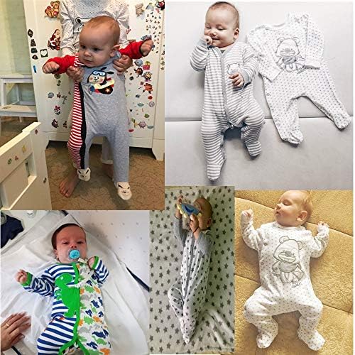 Kiddiezoom Snug Fit Cotton One-Piece Romper for Boys
