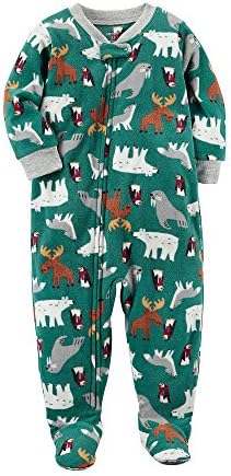Amazing Carters Baby Boys 3T Fleece Pajama Set