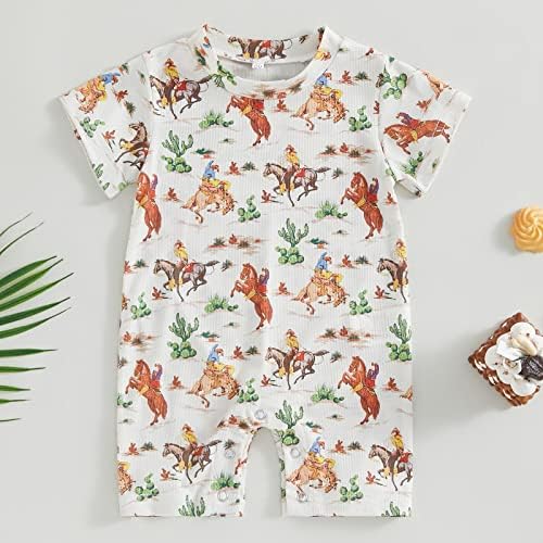 Premium Cow Print Romper for Babies