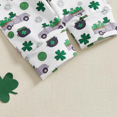 St Patricks Day Newborn Boys Outfit Set