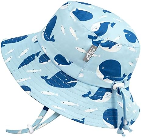 JAN JUL Grow-With-Me Xadjustable Cotton Bucket Sun Hat for Kids