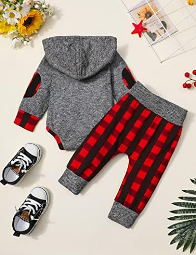 Fommy Little Hero Plaid Set