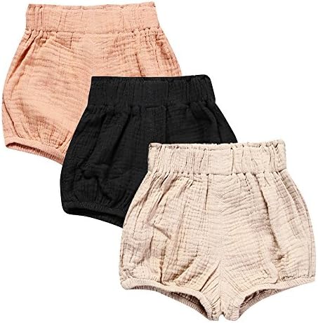CUTE COMFY 3-PACK BABY SHORTS
