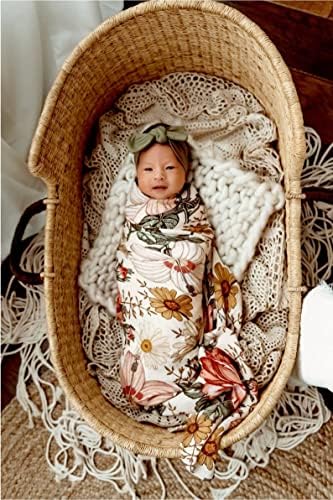 Organic Cotton Swaddle Blanket Headband