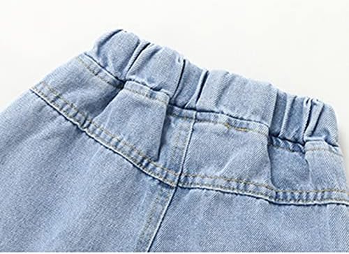 Patchwork Striped Jeans Pants for Kids