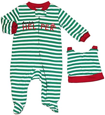 Carters Just One Year Baby Boys Long-Sleeve Footed Blanket Sleeper