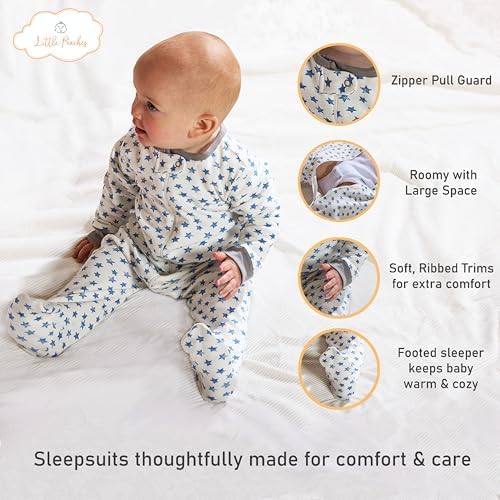 Little Peaches 4-Piece Sleepwear Set for Boy