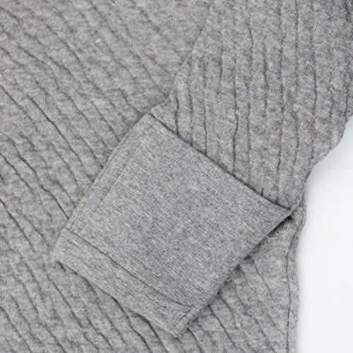 Organic Cotton Romper Perfect for Baby Gray Heather Cradle to Carseat