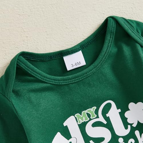 St Patricks Day Newborn Boys Outfit Set