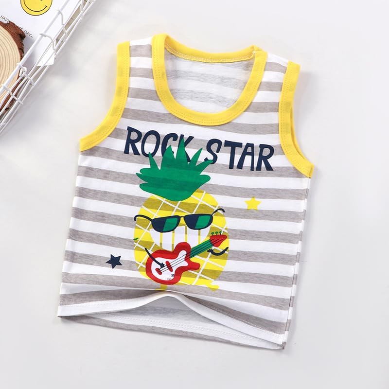 Vagefun Toddler Boy Summer Clothes - Dinosaur Tank Top Shorts Set