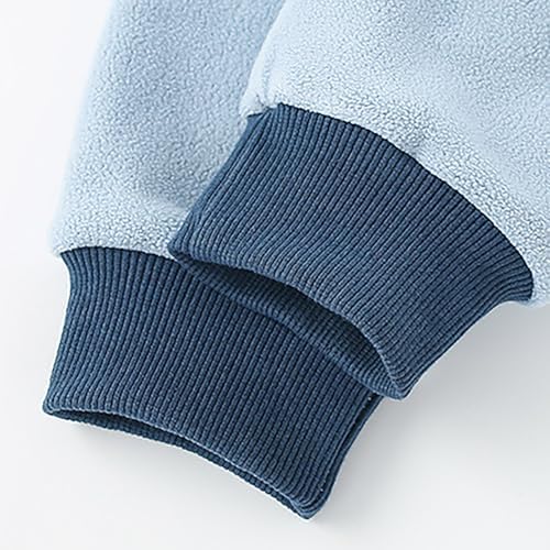 Thick bolstered padding padded blanket sleepers for boys and girls babies