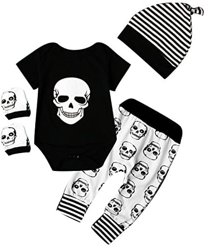 Stunning Skull Romper Set for Halloween