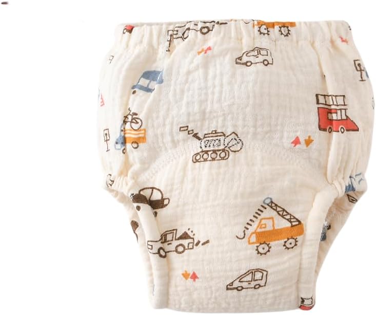 6 pack soft cotton potty training underpants for babies boys and girls