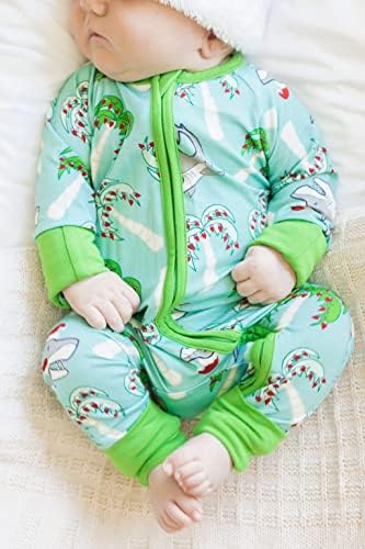 Jawlly Baby One Piece Christmas Pajamas