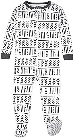 Lamaze Boys Super Combed Natural Cotton Footed Stretchie One Piece Sleepwear