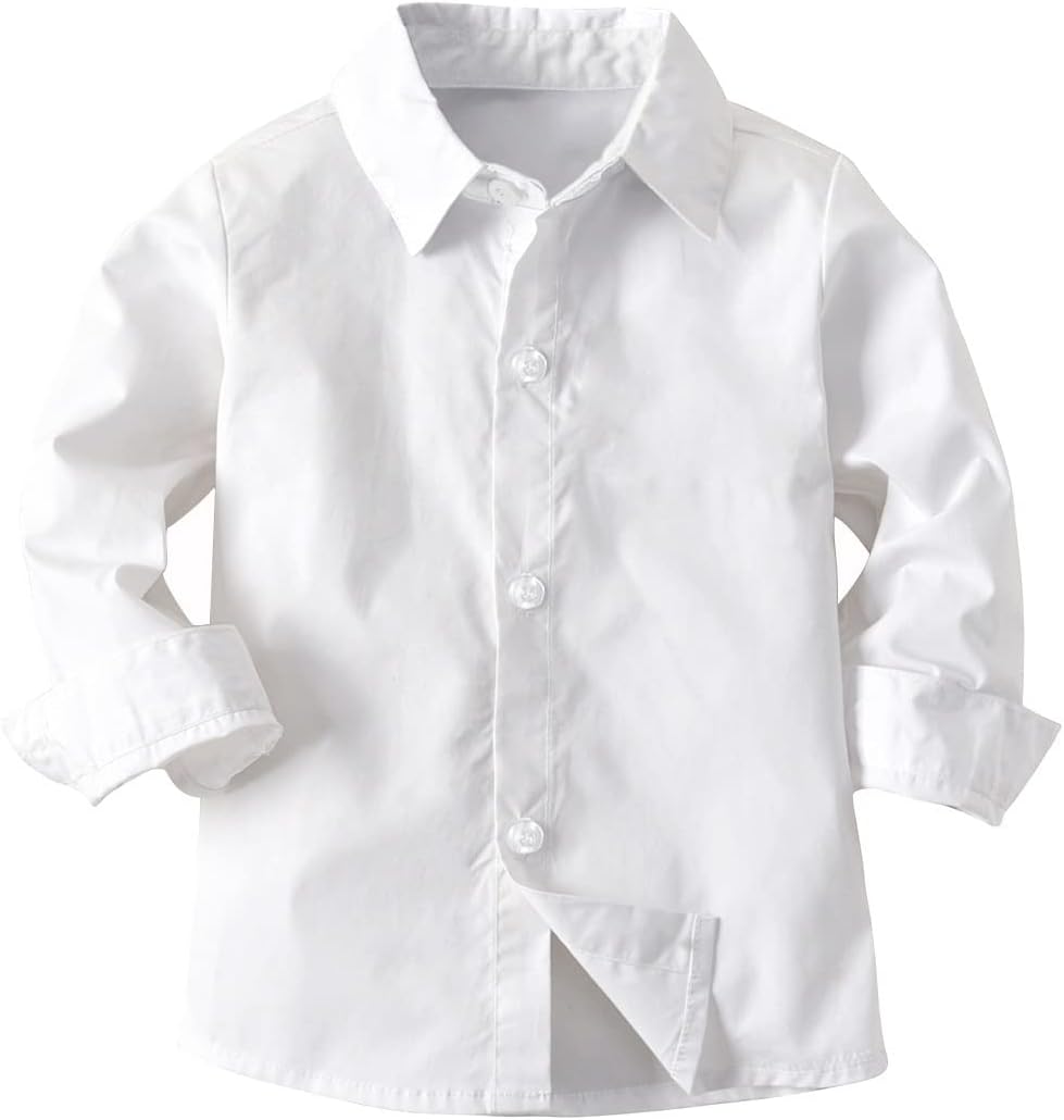 IDOPIP Toddler Christmas Tuxedo Suit with Bowtie suspenders