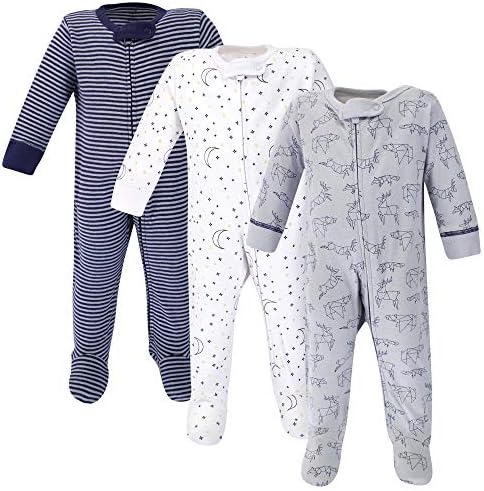 Touched by Nature Baby Girls Organic Cotton Sleep and Play Set