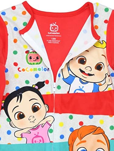 CoComelon Toddler Pajamas Sleepers Stylish Cozy