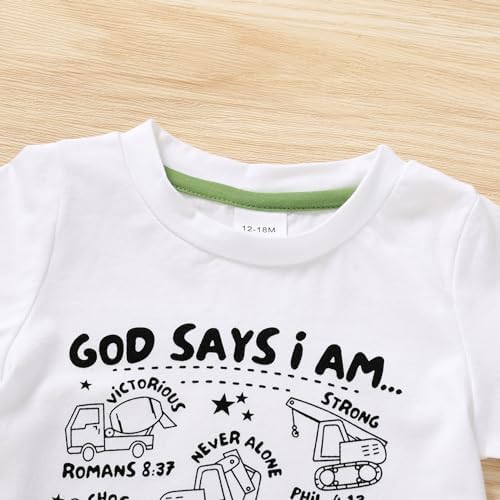 YOUNGER TREE dinosaurDOTM Toddler Boys Summer Set