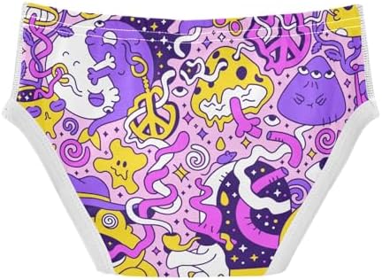 Zathe Boys Pure Cotton Briefs Toddler Breathable underwear for toddler boys