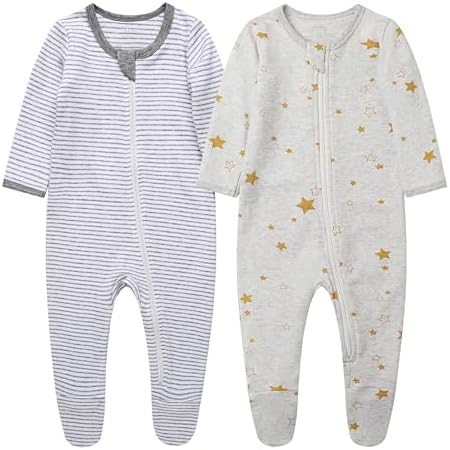 O2 Baby Organic Cotton Sleep Pajamas Safe Sleep n Play for Kids