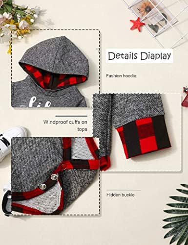 Fommy Little Hero Plaid Set