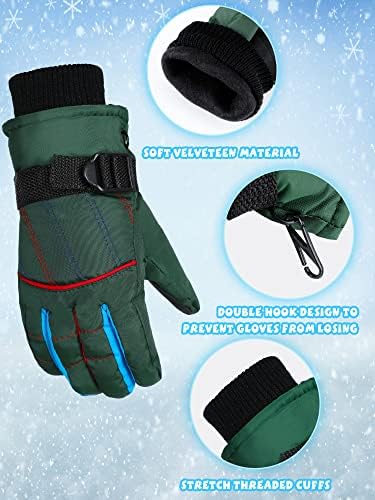 Waterproof Kids Snow Gloves Perfect for the Winter