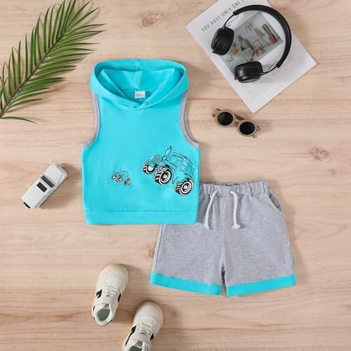 Stylish and Comfortable Toddler Boys Clothing Set for Summer