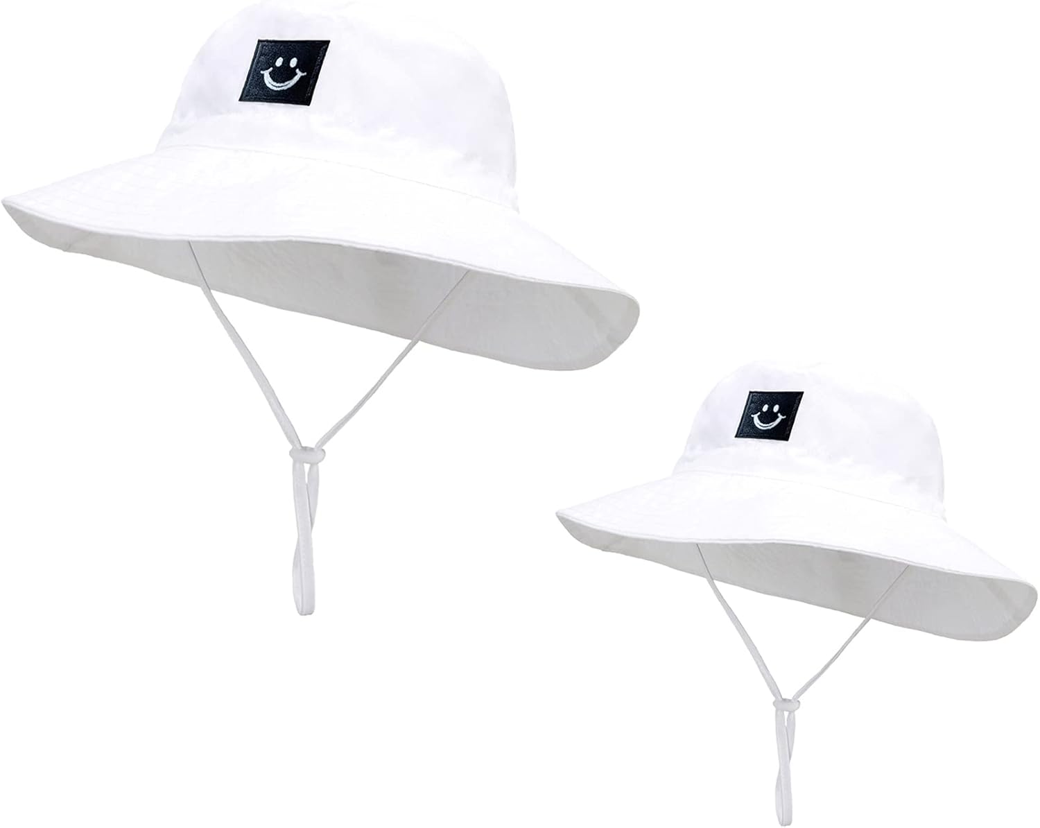 Smile Face Bucket Hat for Toddler Baby UPF 50 Sun Protection