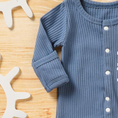 Newborn Boy Romper Jumpsuit Set