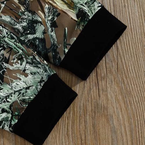 Chloefairy Newborn Baby Boy Hunting Camo Set