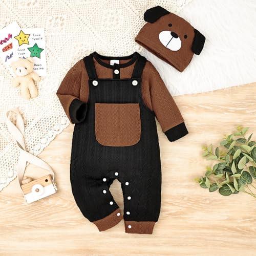 Cute Romper Overalls Set for Babies