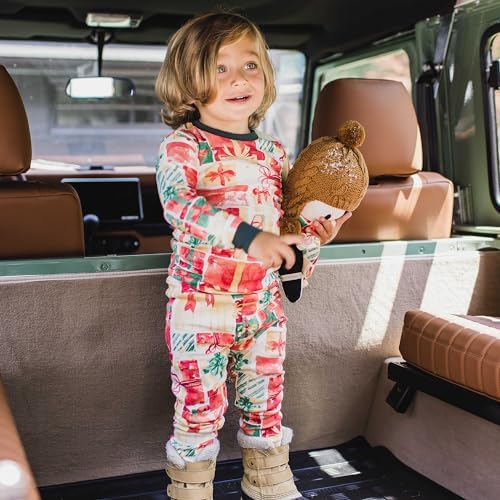 Burts Bees Baby Christmas Pajama Sets - Cozy Soft Pajamas for Kids Adults