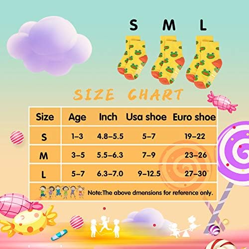 Sturdy Non-Slip Socks for Toddlers