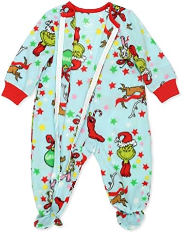 Dr Seuss Grinch Pajamas Adorable Baby Pajamas