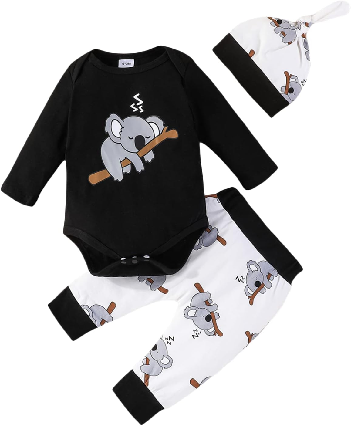 Cute Koala Romper Set for Baby