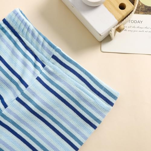 Emmababy Fall Striped Romper Set for Baby