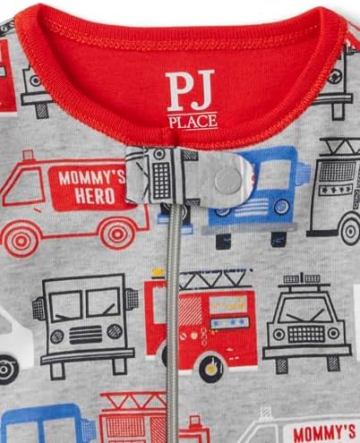 The Childrens Place - Snug Fit 100 Cotton Pajamas for Babies - 2-Pack