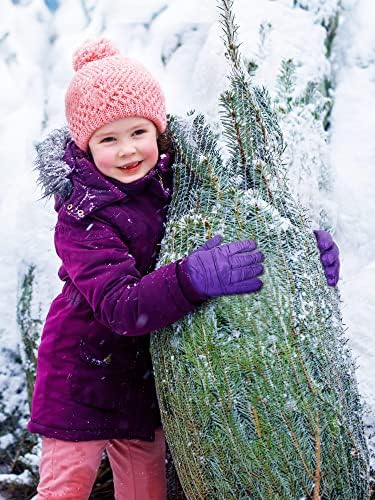 Warm Winter Ski Gloves for Kids Waterproof Durable