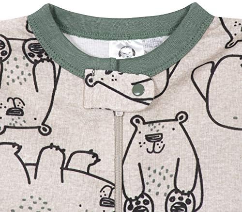 Gerber Baby Boys Pajamas 4-Pack with Snug Fit Safety Features