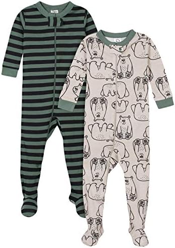Gerber 2-Pack Footed Pajamas for Babies