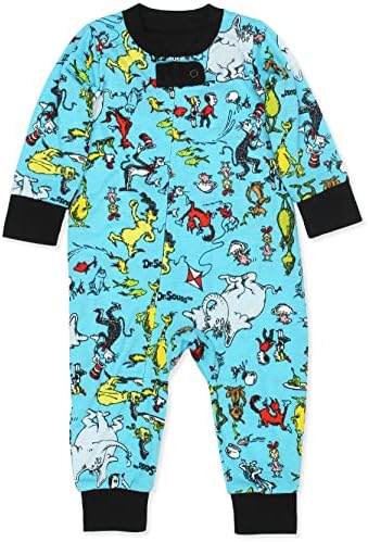 Big Fat Grinch Sleepover Pajamas with Seuss Friends