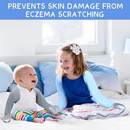 Sureio Baby Eczema Mitten Gloves 2-Piece Set for Toddler