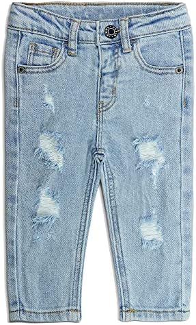 KIDSCOOL SPACE Baby Little Boys Jeans