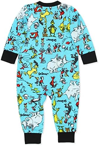 Big Fat Grinch Sleepover Pajamas with Seuss Friends