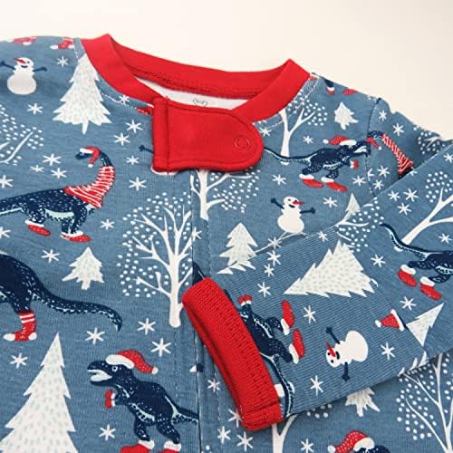 HonestBaby 2-Pack Pajamas - Cozy Safe for Holiday