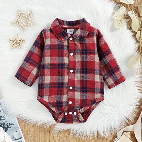 ODASIRA Baby Boy Romper Set with Jumpsuit and Overalls