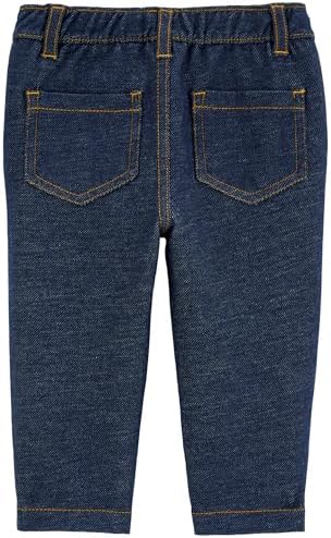 Carters Baby Boys Faux Denim Jeans - Oversized